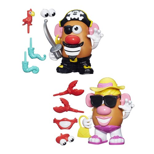 Mr. Potato Head Classic Spud Beach and Pirate Sets